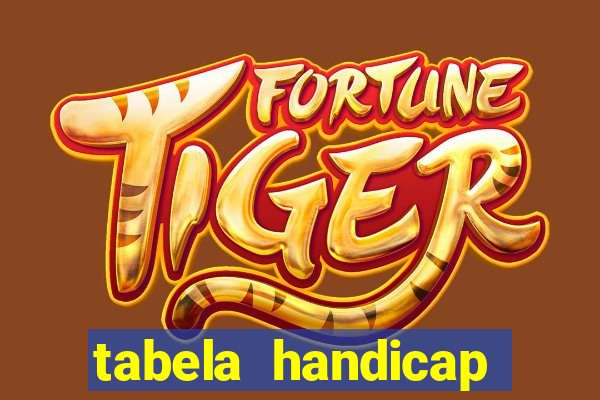 tabela handicap asiatico escanteios